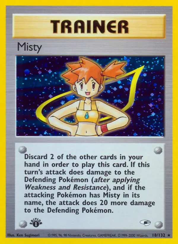 Misty, Gym Heroes #18
