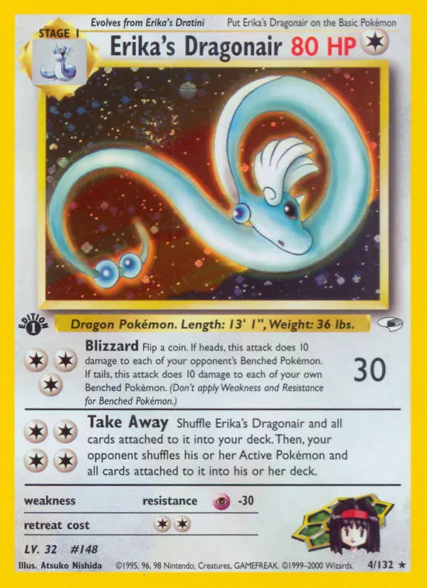 Erika's Dragonair, Gym Heroes #4