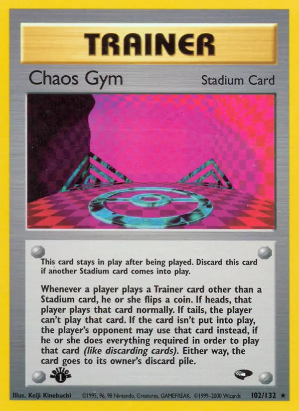 Chaos Gym, Gym Challenge #102