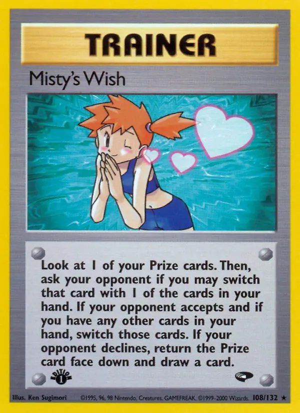 Misty's Wish, Gym Challenge #108