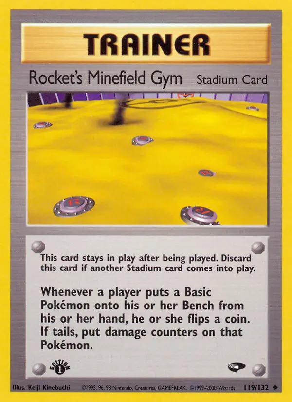 Rocket's Minefield Gym, Gym Challenge #119