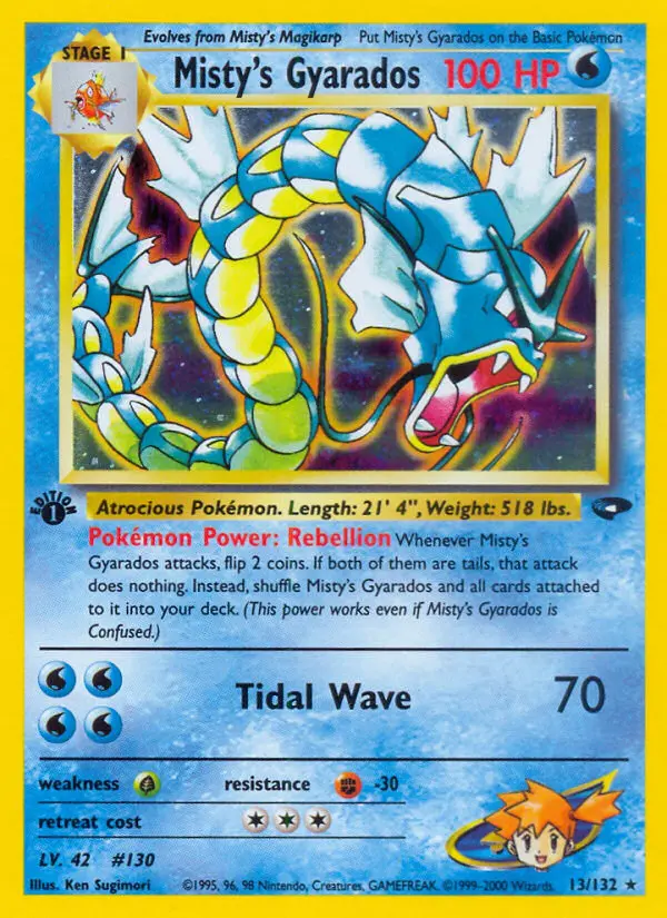 Misty's Gyarados, Gym Challenge #13