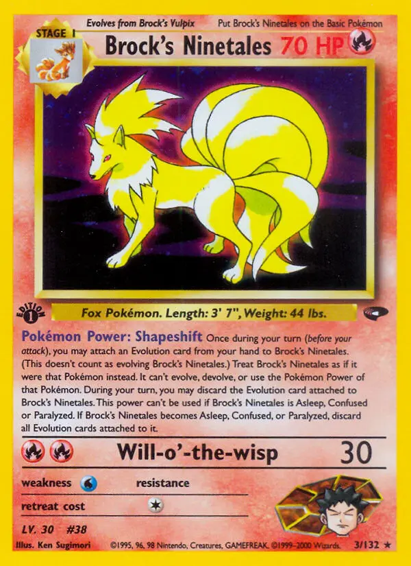 Brock's Ninetales, Gym Challenge #3