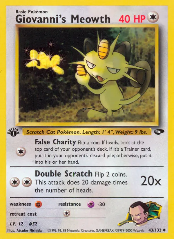 Giovanni's Meowth, Gym Challenge #43