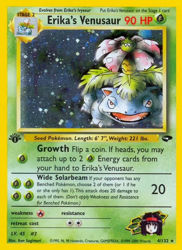 Erika's Venusaur, Gym Challenge #4