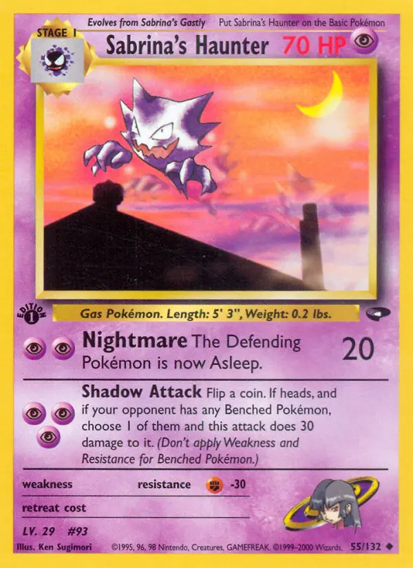 Sabrina's Haunter, Gym Challenge #55