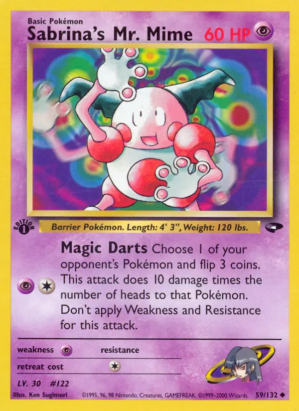 Sabrina's Mr. Mime, Gym Challenge #59