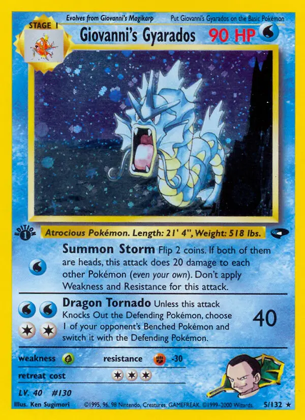 Giovanni's Gyarados, Gym Challenge #5