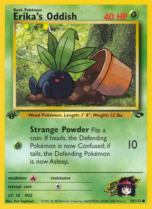 Erika's Oddish, Gym Challenge #70