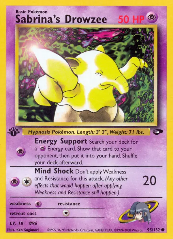 Sabrina's Drowzee, Gym Challenge #95