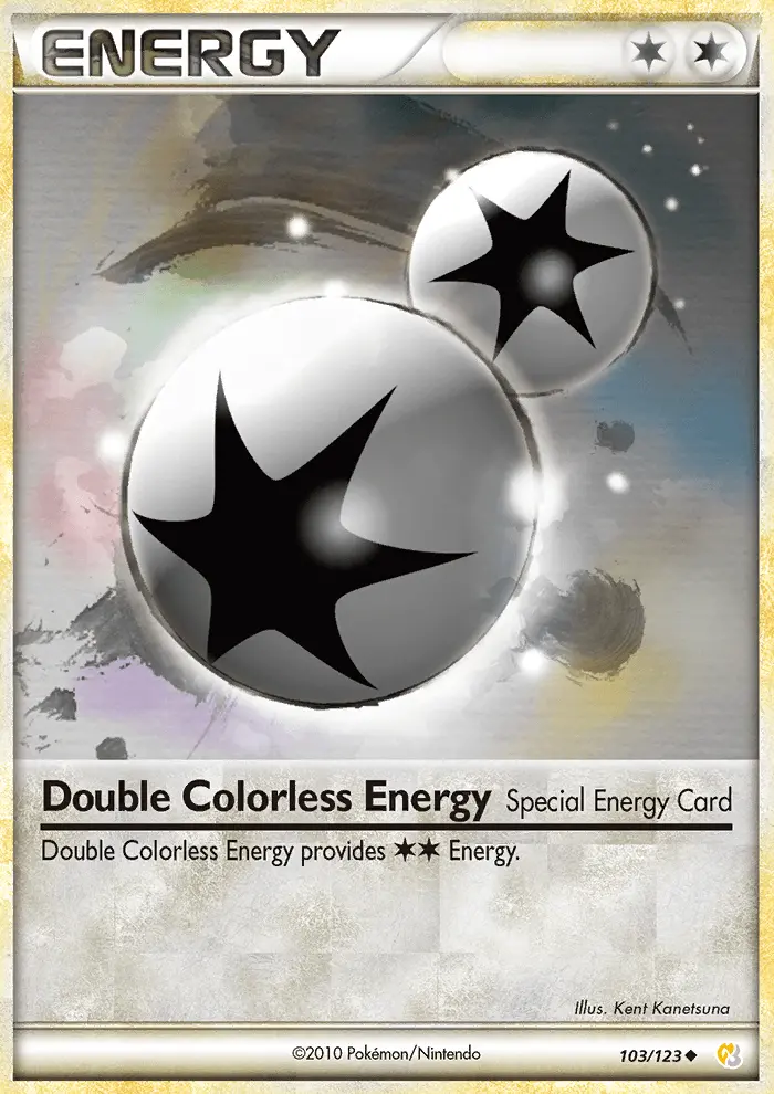 Double Colorless Energy, HeartGold SoulSilver #103