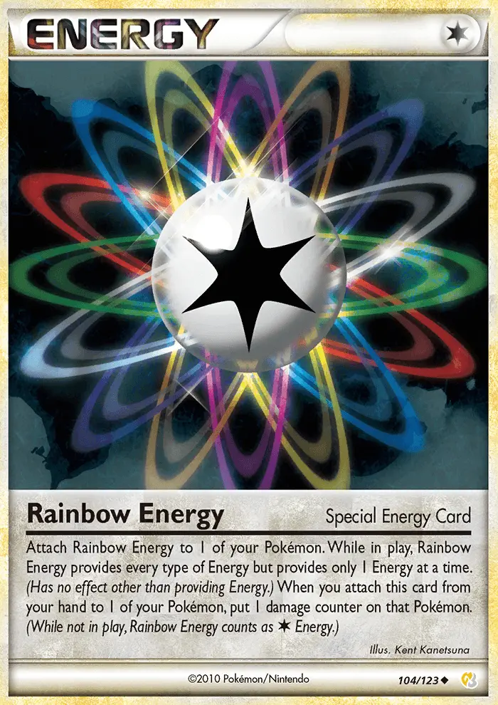 Rainbow Energy, HeartGold SoulSilver #104