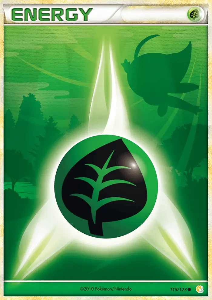 Grass Energy, HeartGold SoulSilver #115