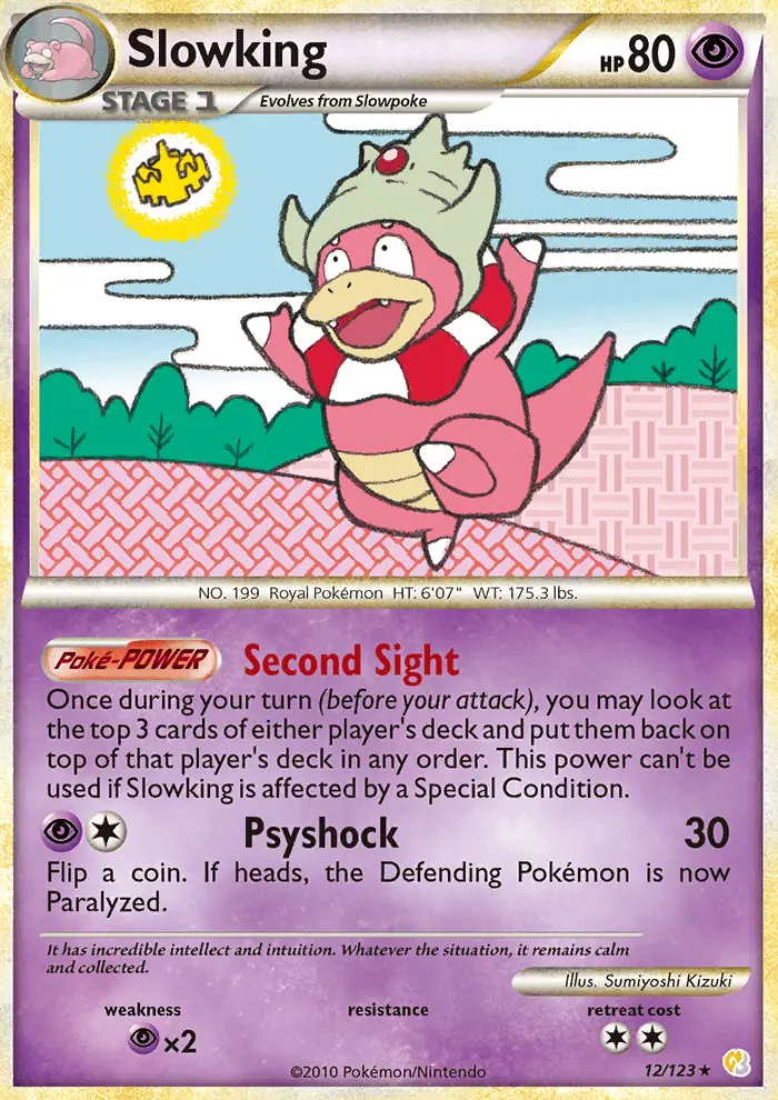Slowking, HeartGold SoulSilver #12