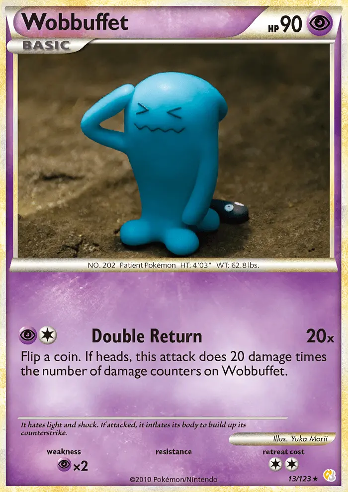 Wobbuffet, HeartGold SoulSilver #13