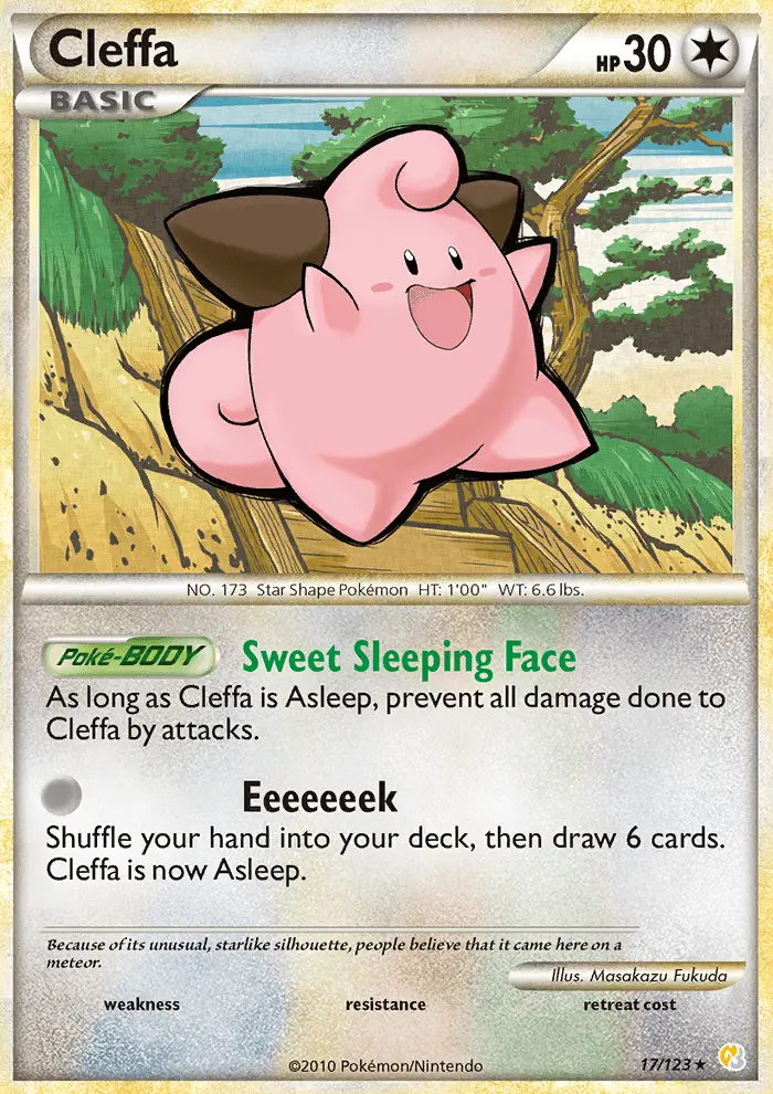 Cleffa, HeartGold SoulSilver #17