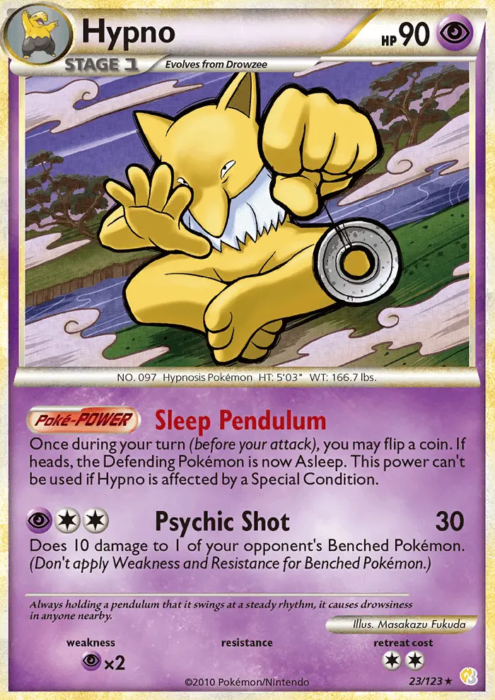 Hypno, HeartGold SoulSilver #23
