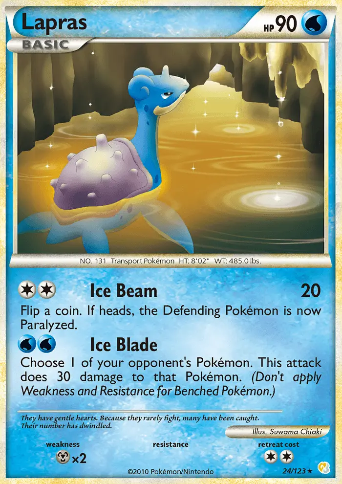 Lapras, HeartGold SoulSilver #24
