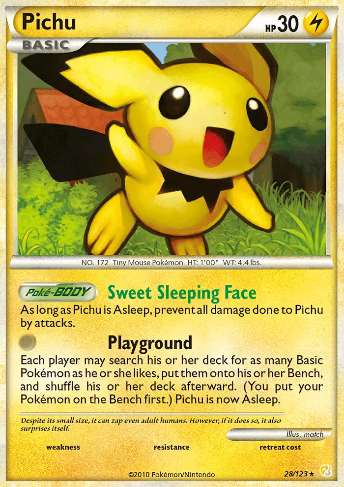 Pichu, HeartGold SoulSilver #28