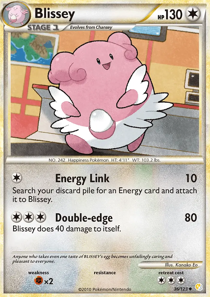 Blissey, HeartGold SoulSilver #36