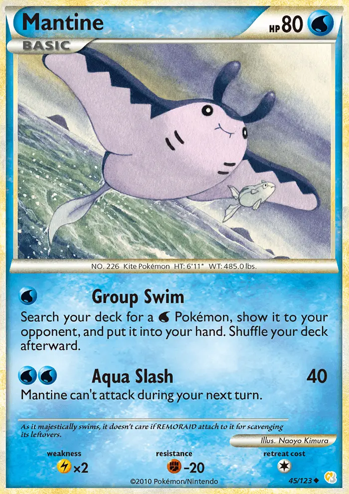 Mantine, HeartGold SoulSilver #45