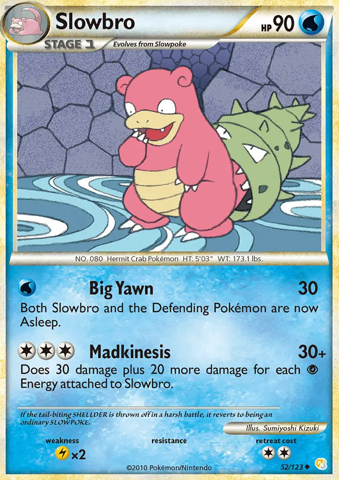 Slowbro, HeartGold SoulSilver #52
