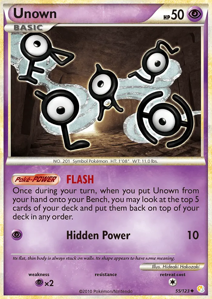 Unown, HeartGold SoulSilver #55
