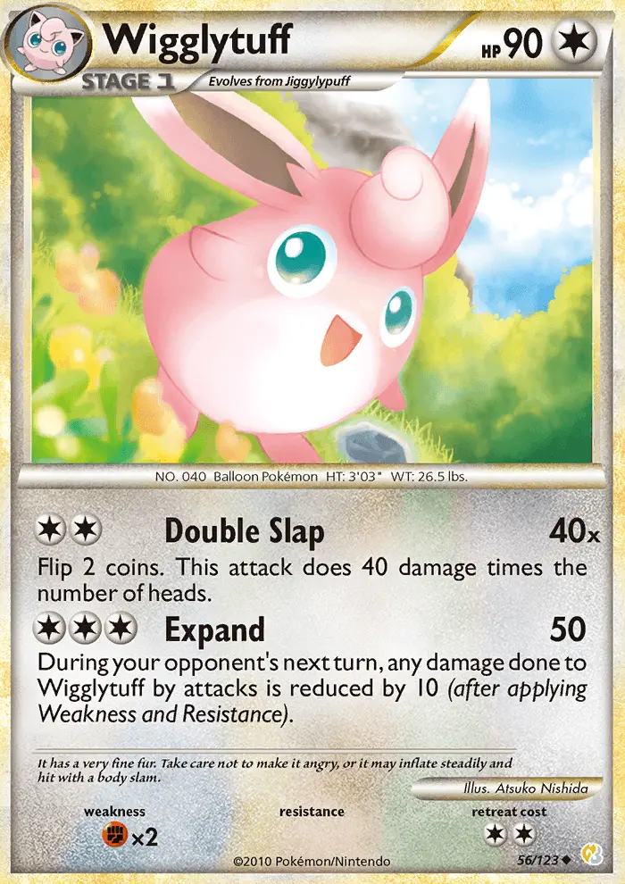 Wigglytuff, HeartGold SoulSilver #56