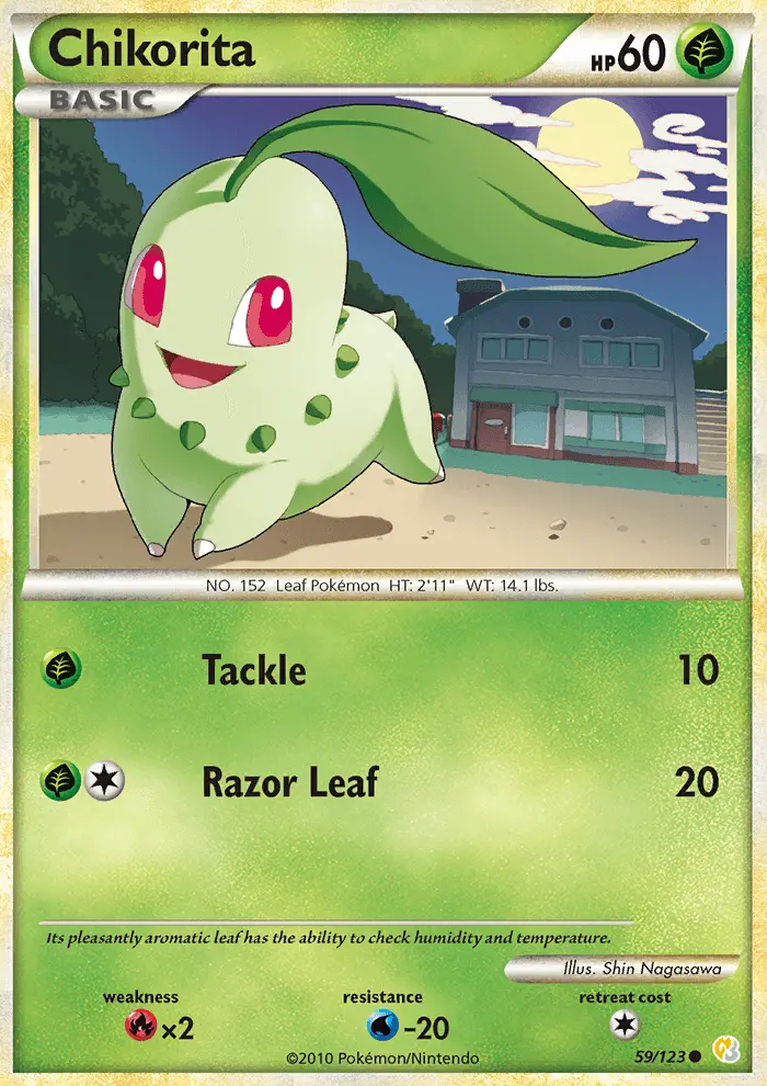 Chikorita, HeartGold SoulSilver #59