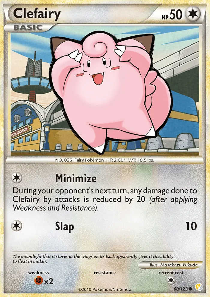 Clefairy, HeartGold SoulSilver #60