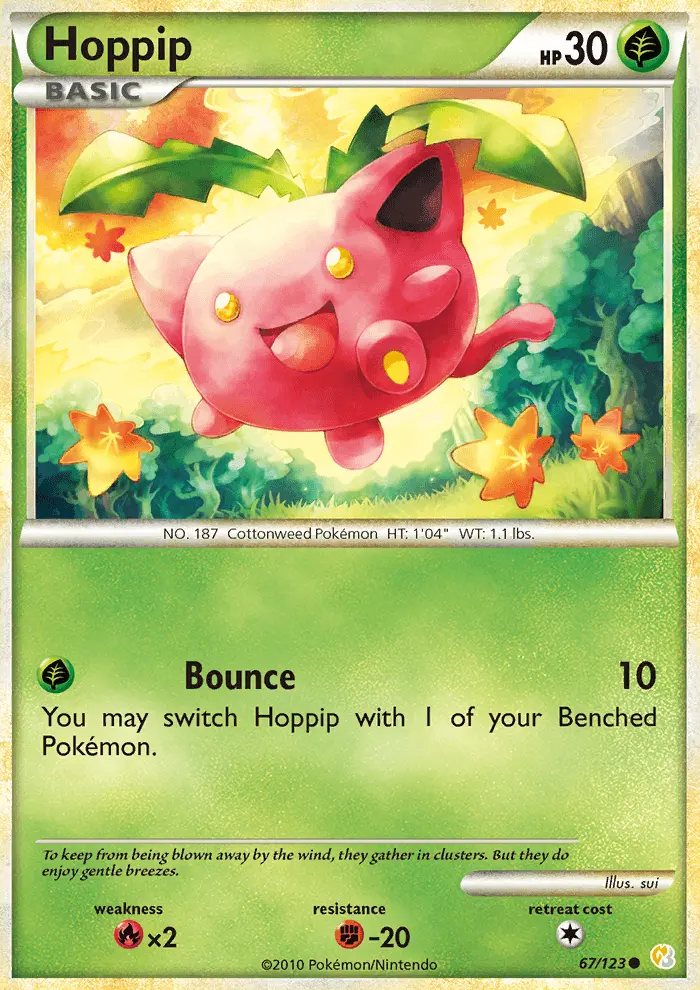 Hoppip, HeartGold SoulSilver #67