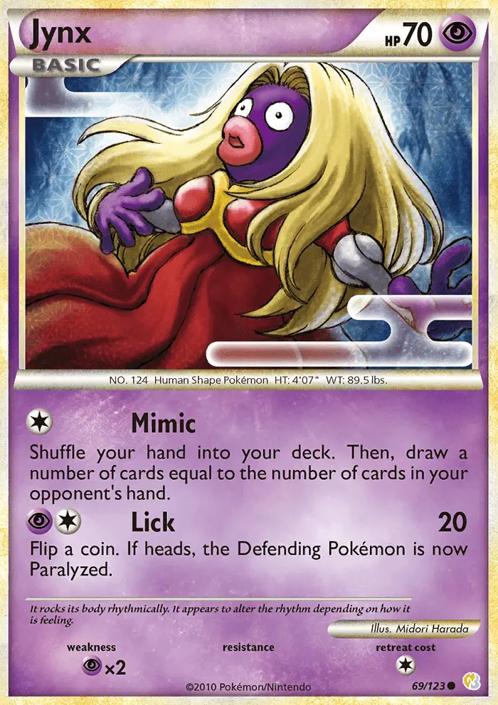Jynx, HeartGold SoulSilver #69