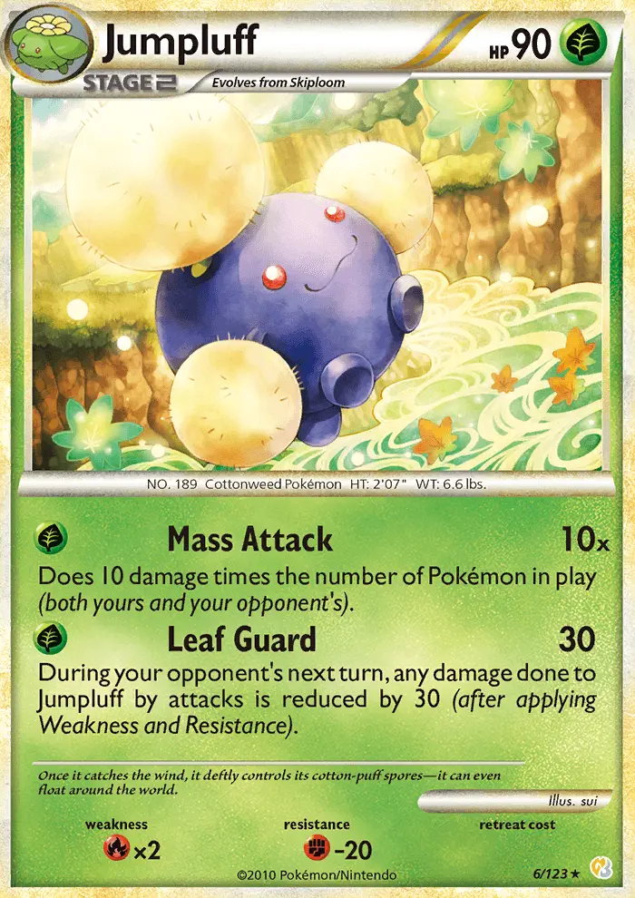 Jumpluff, HeartGold SoulSilver #6