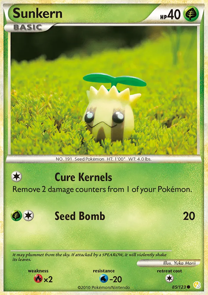 Sunkern, HeartGold SoulSilver #85