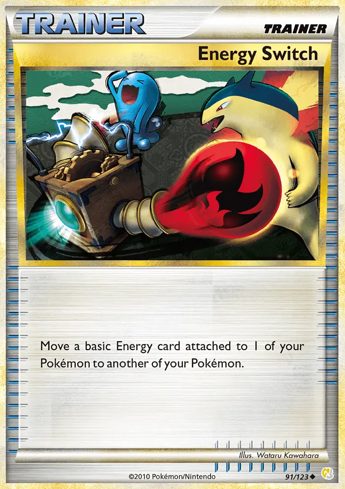 Energy Switch, HeartGold SoulSilver #91