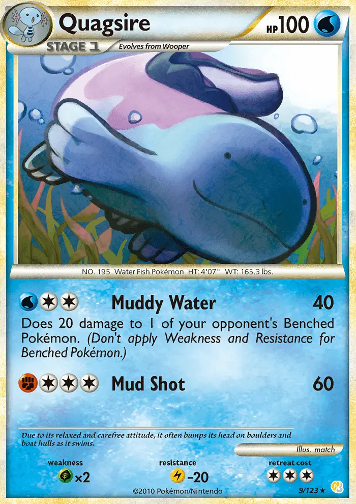 Quagsire, HeartGold SoulSilver #9