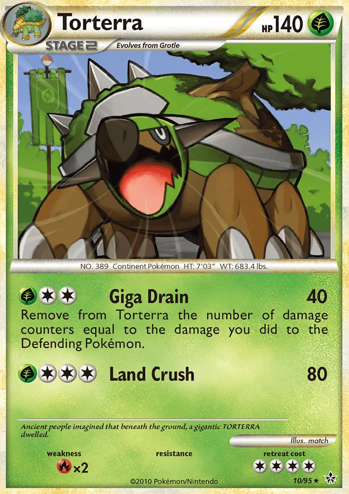 Torterra, Unleashed #10
