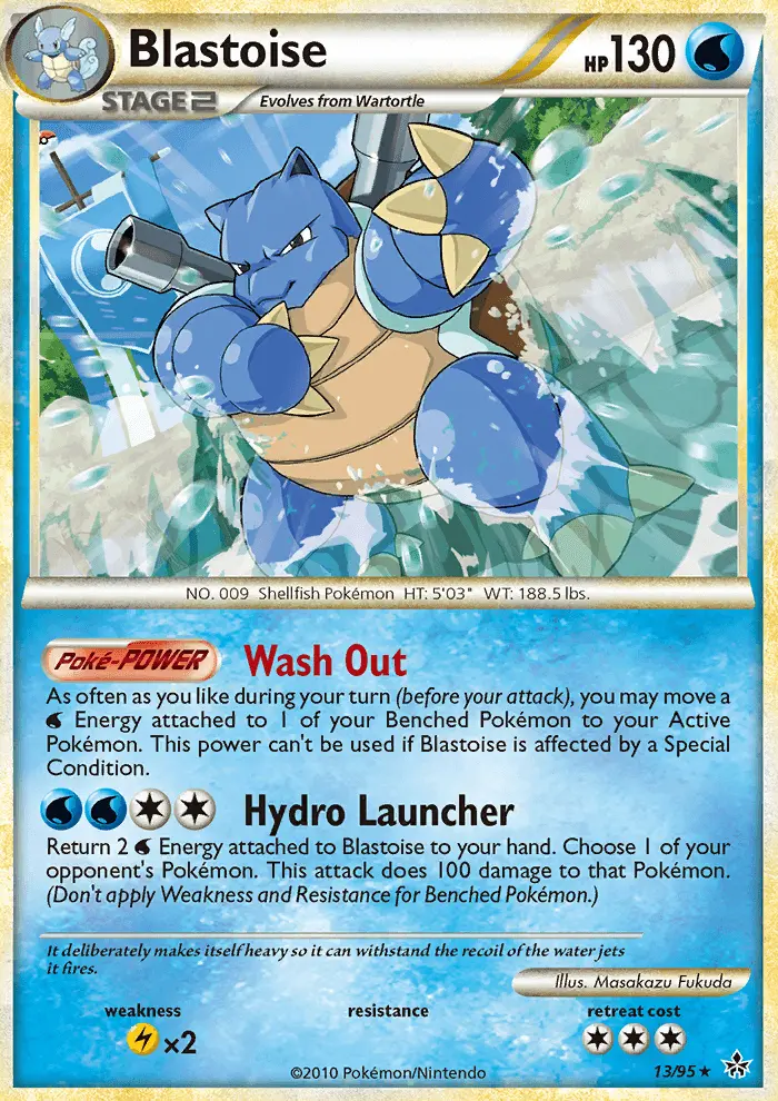 Blastoise, Unleashed #13