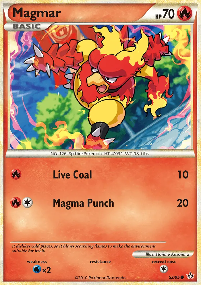 Magmar, Unleashed #52