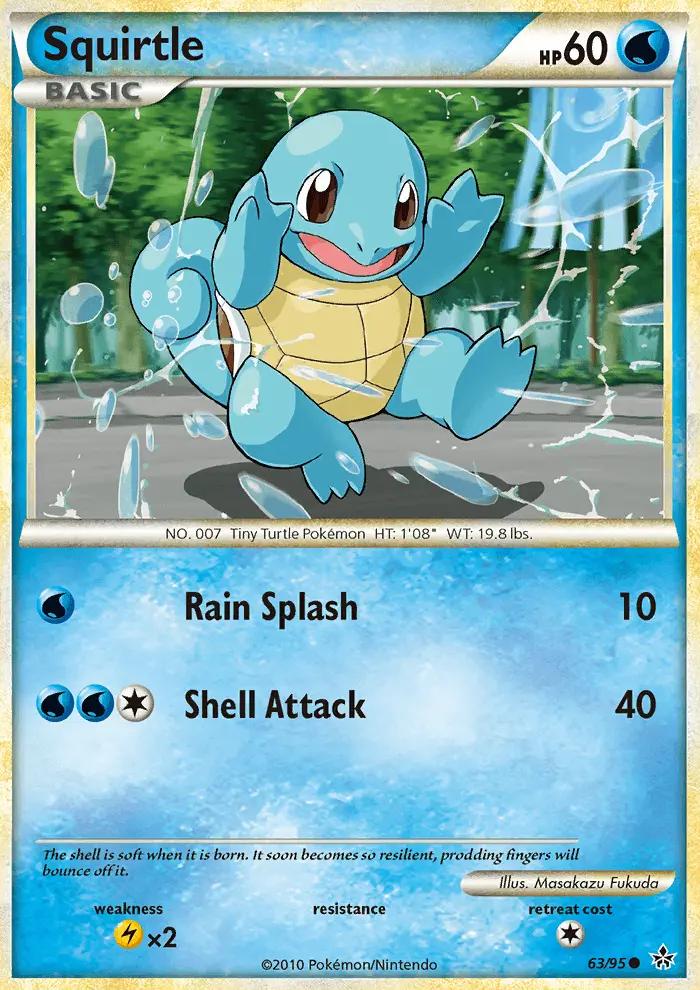 Squirtle, Unleashed #63