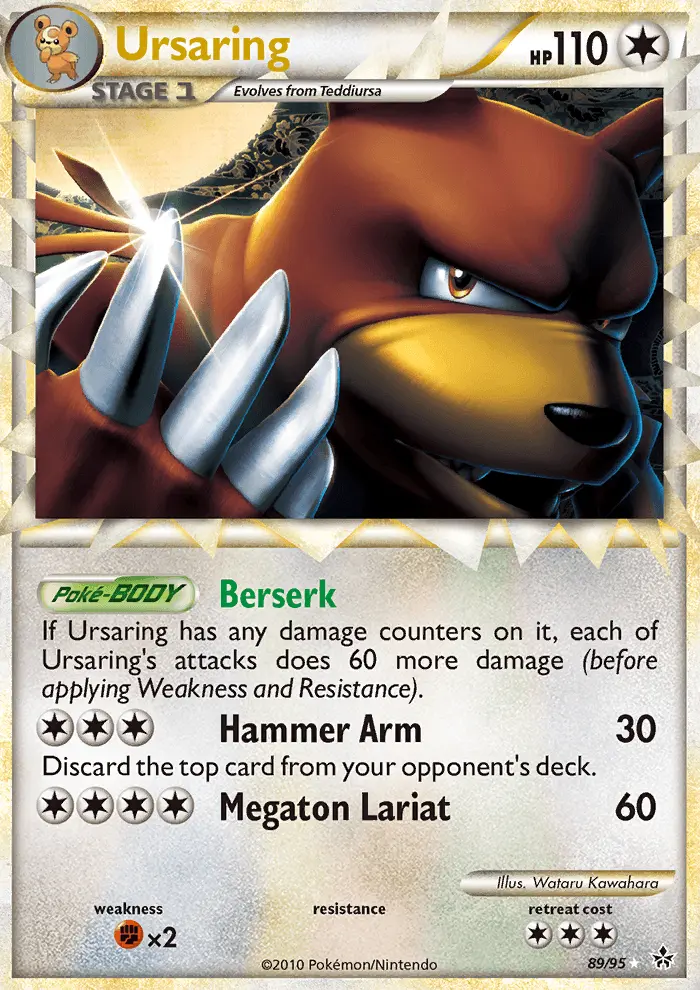 Ursaring, Unleashed #89