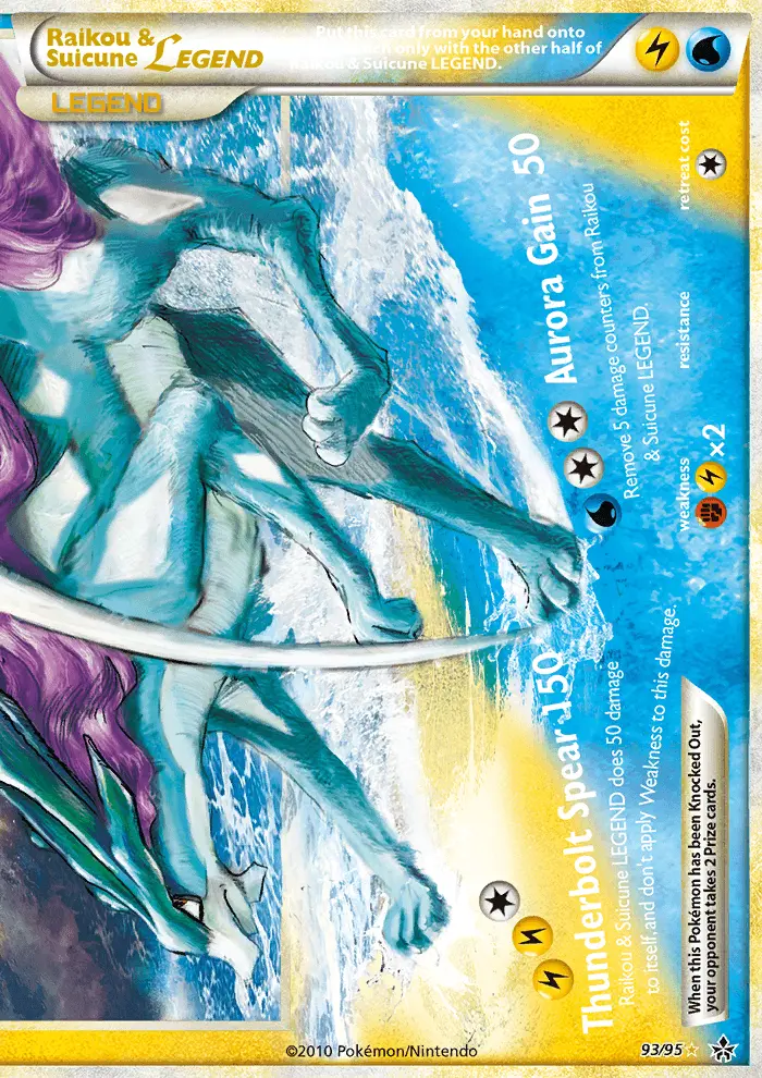 Raikou & Suicune LEGEND, Unleashed #93