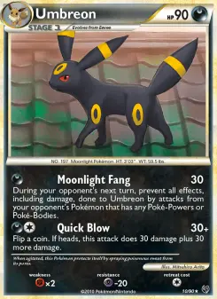 Umbreon, Undaunted #10/90