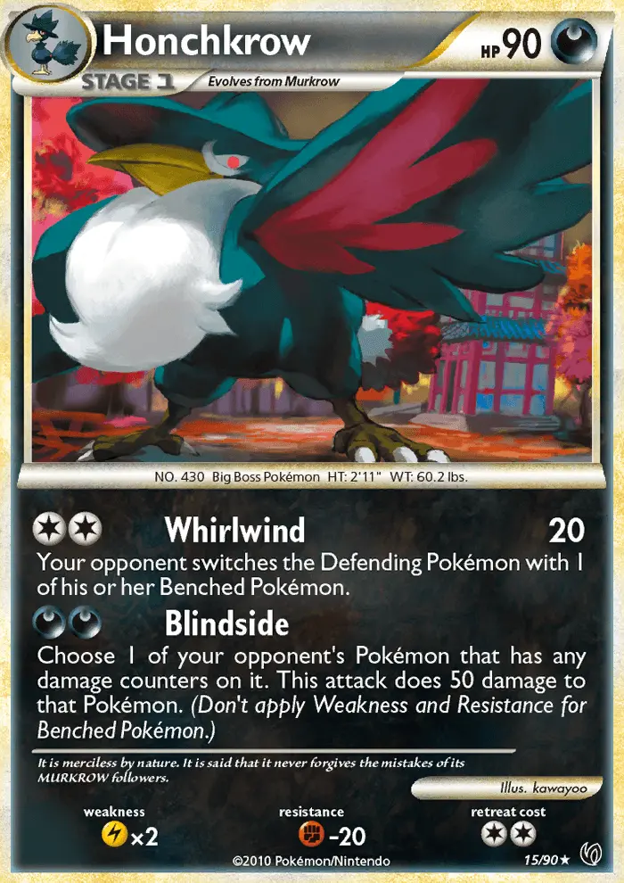 Honchkrow, Undaunted #15