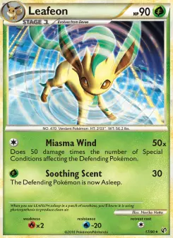 Leafeon, Undaunted #17/90
