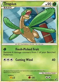 Tropius, Undaunted #22/90