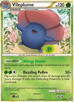 Vileplume, Undaunted #24/90