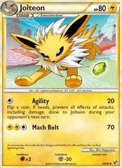 Jolteon, Undaunted #28/90