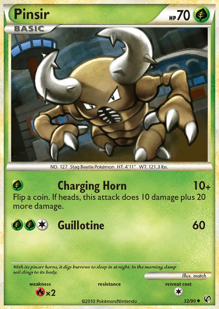 Pinsir, Undaunted #32