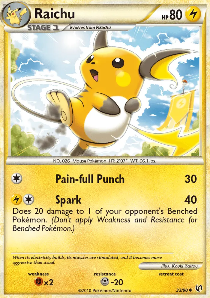 Raichu, Undaunted #33